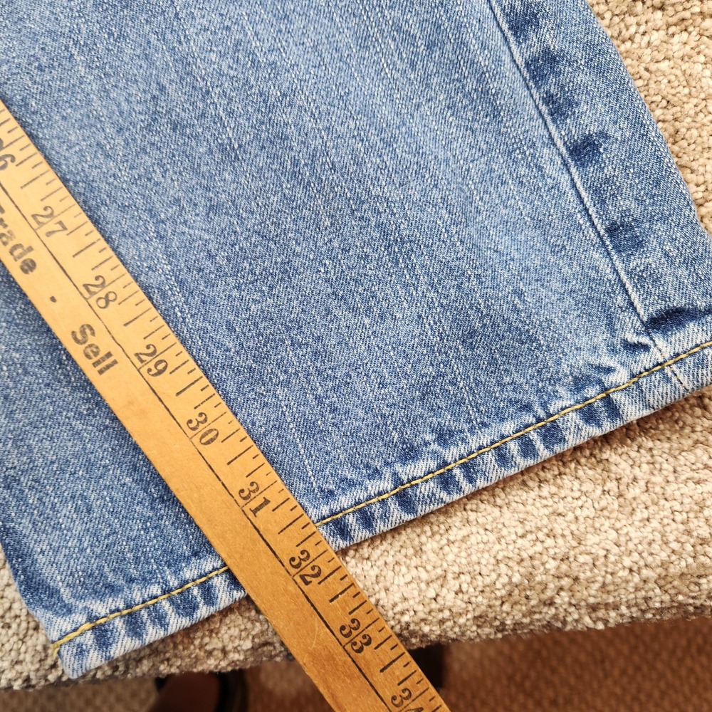 American Eagle Outfitters Mens Original Straight Blue Jeans 38x32 Medium Wash - Picture 7 of 7